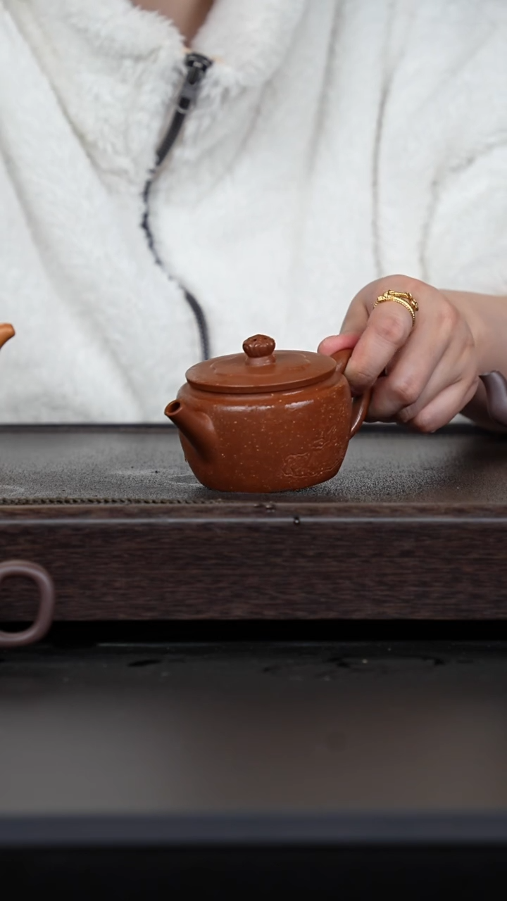 【闪购商品】紫砂茶壶红降坡禅悟