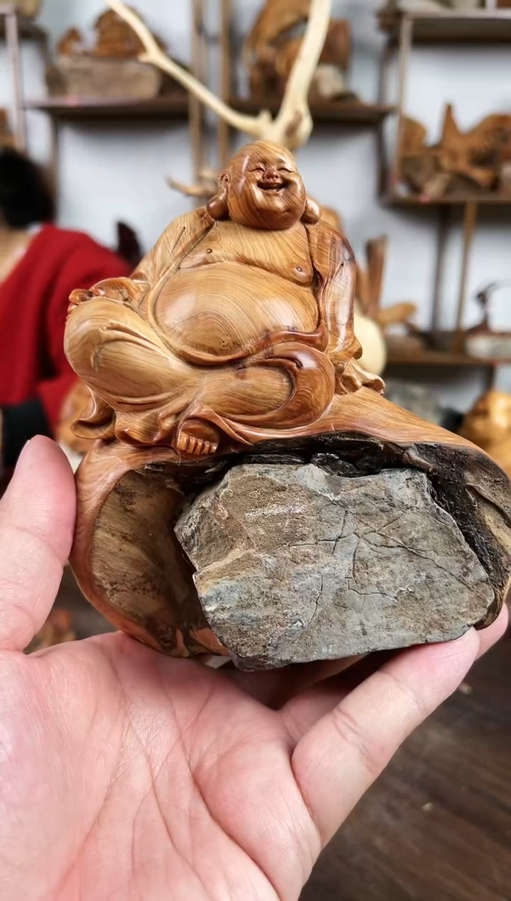 【闪购商品】柏木（崖柏）木雕1