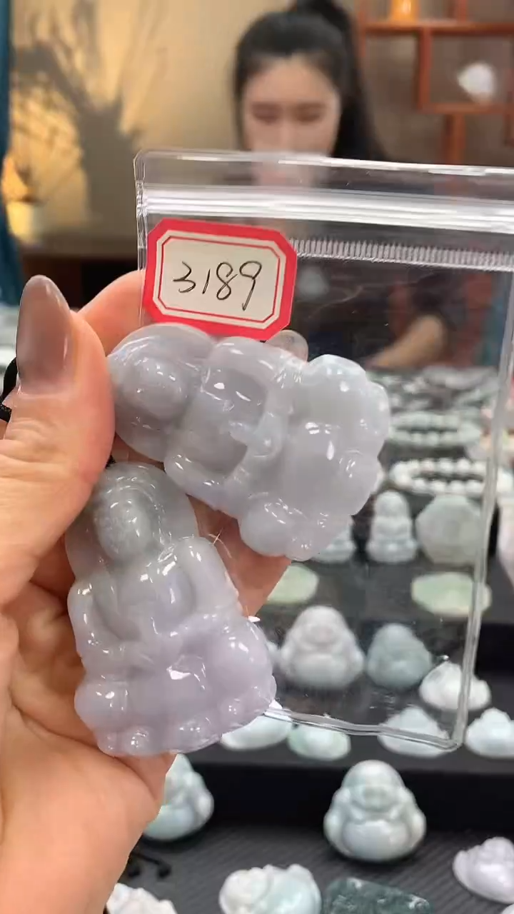 颈饰未镶嵌翡翠观音 3189多样性发一件