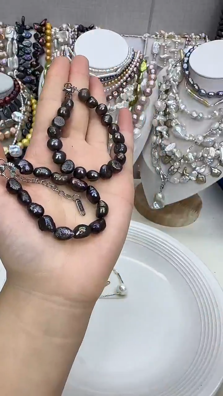 颈饰未镶嵌淡水珍珠1·