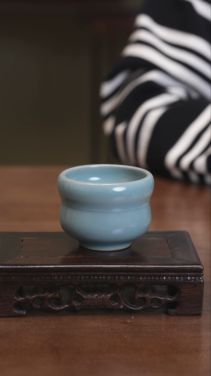 【闪购商品】清凉寺原产地仿古釉葫芦杯