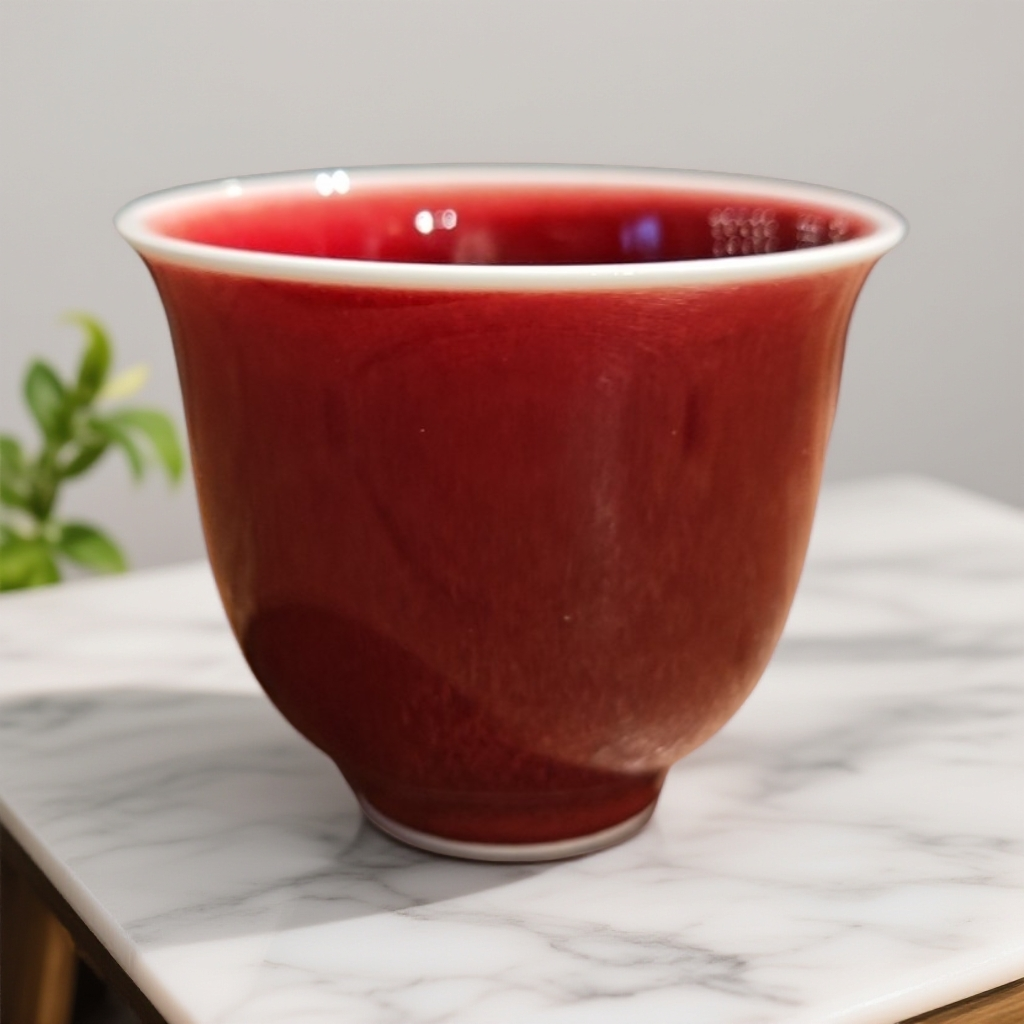  【湖田书院专场】高温陶瓷，郎红铃铛杯