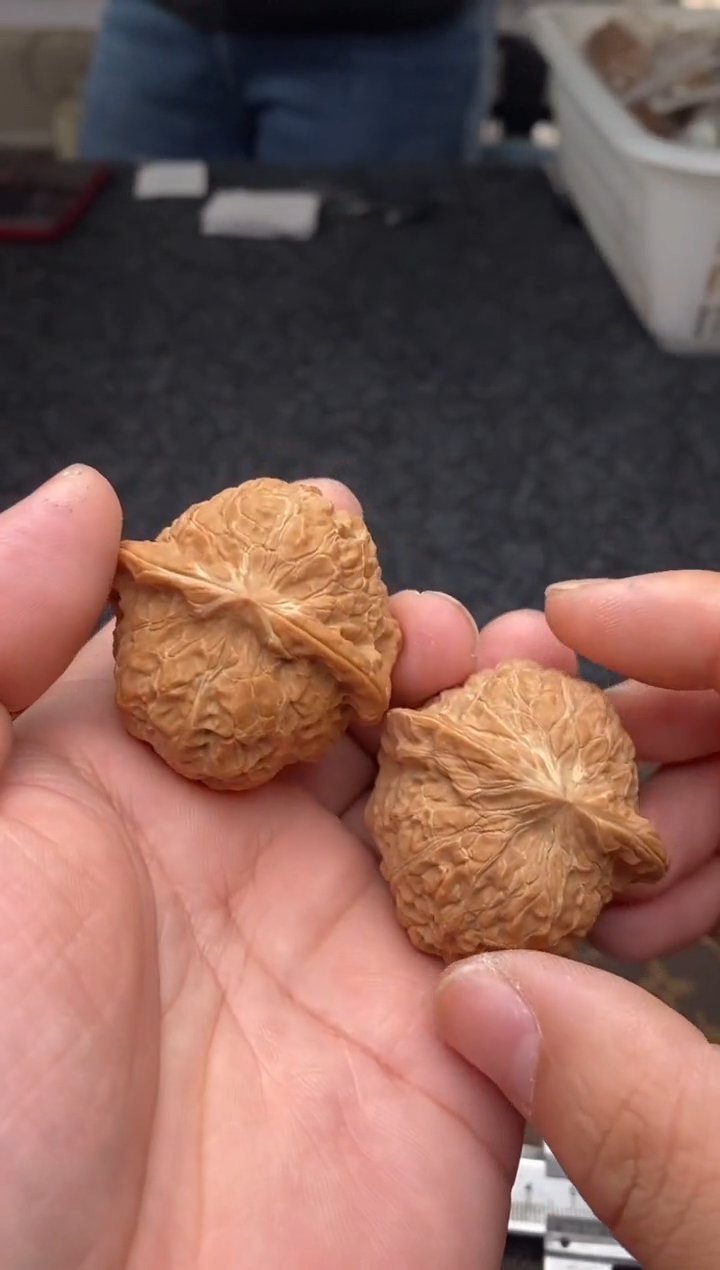 把件文玩核桃B85南瓜墩45尺