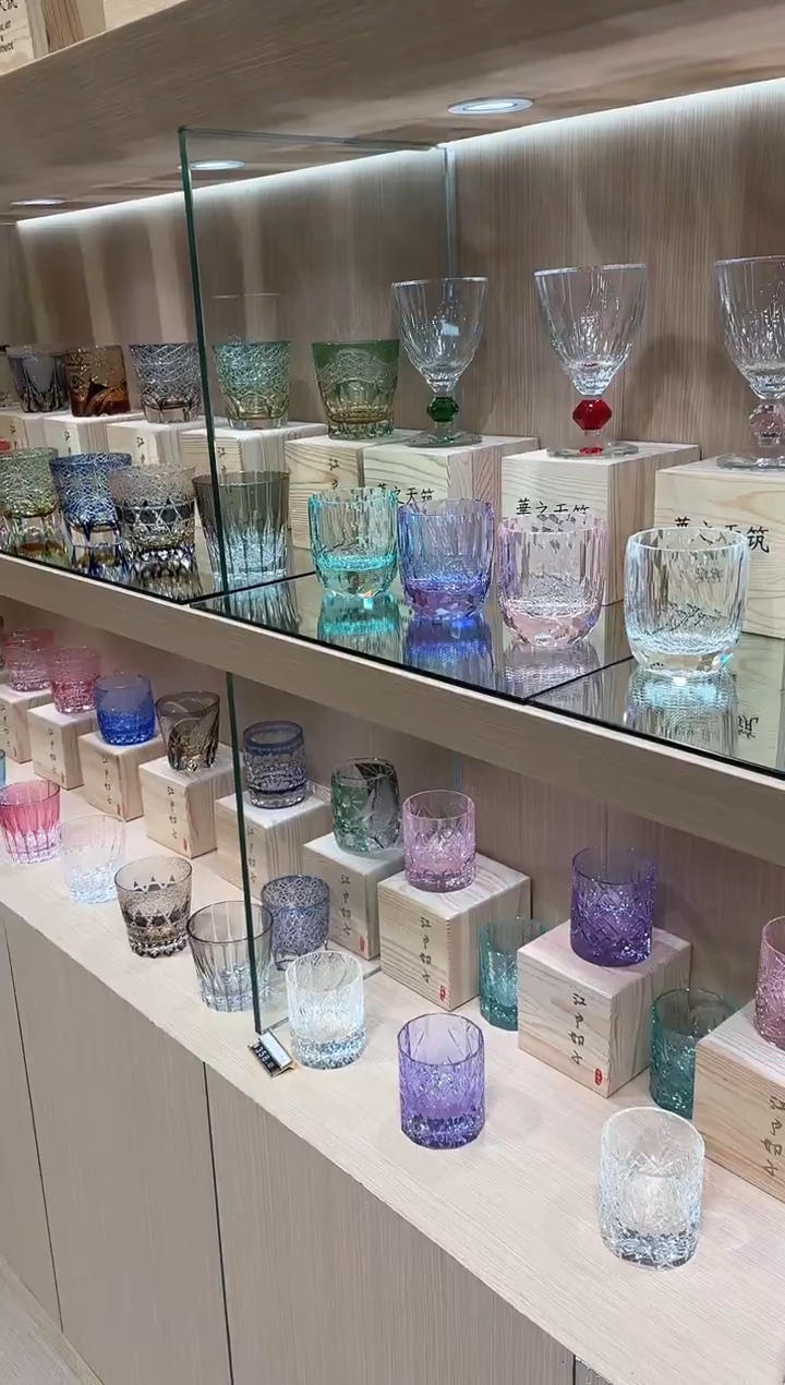 展厅直播水晶杯全部破价！