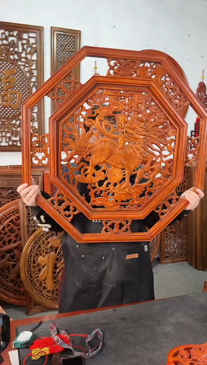 【闪购商品】香樟木木雕80公分 瑞兽麒麟 库存处理不退不换