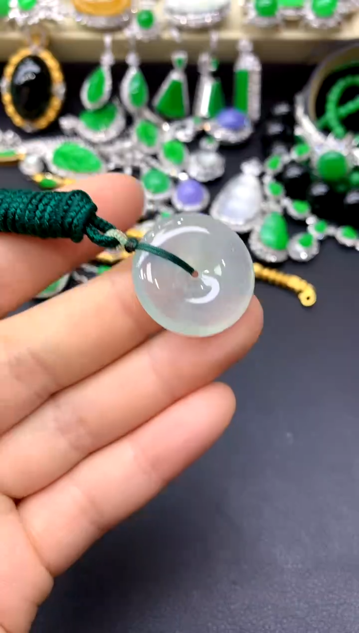 颈饰未镶嵌翡翠205-中国好珍宝