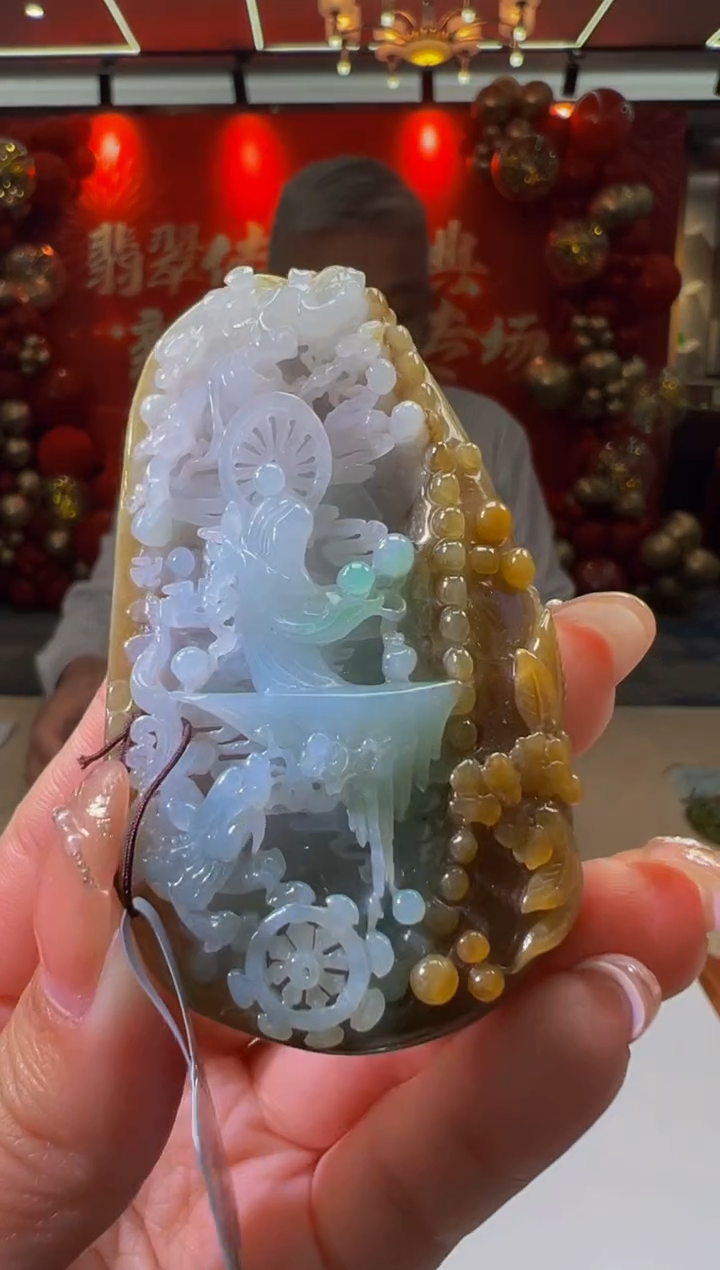 【闪购商品】定制翡翠未镶嵌Q2025-2-14-51