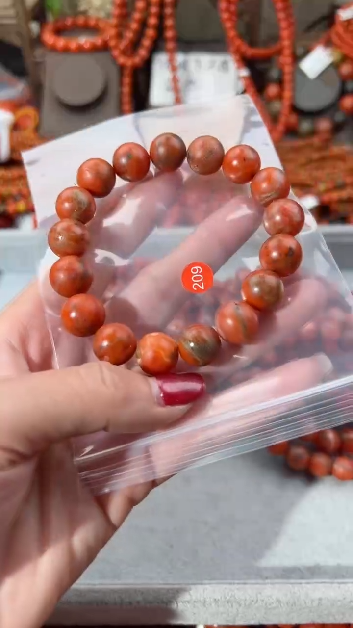 【闪购商品】南红玛瑙手串未镶嵌13