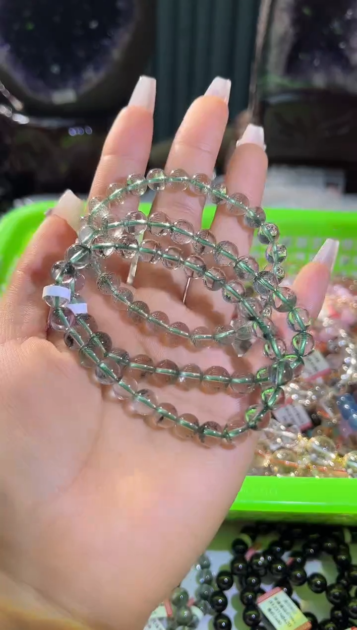 【闪购商品】水晶手链未镶嵌54多样性发其一7+