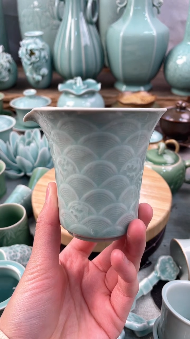 【闪购商品】特价 微瑕 慧仙青瓷