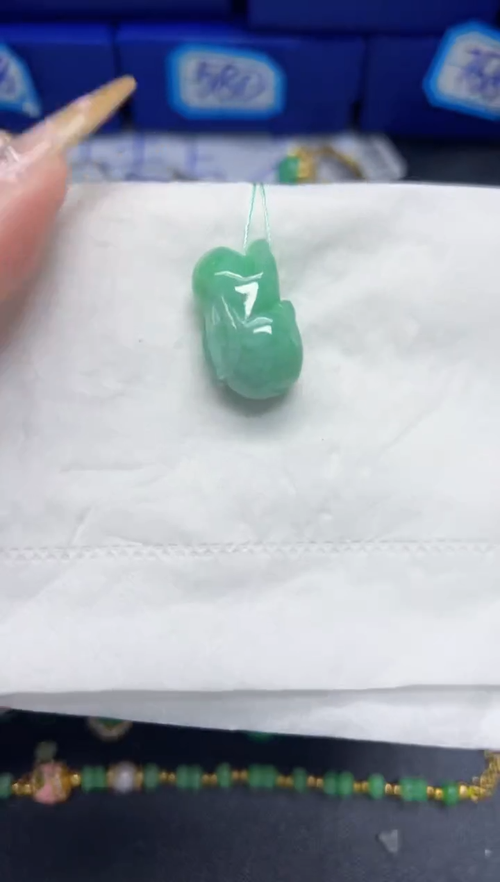 【闪购商品】翡翠颈饰未镶嵌Y缅料A货/支持复检/一件