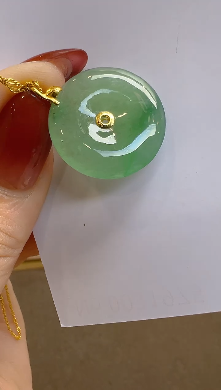 【闪购商品】翡翠吊坠(不含链)18K金镶嵌多样性团购发一件