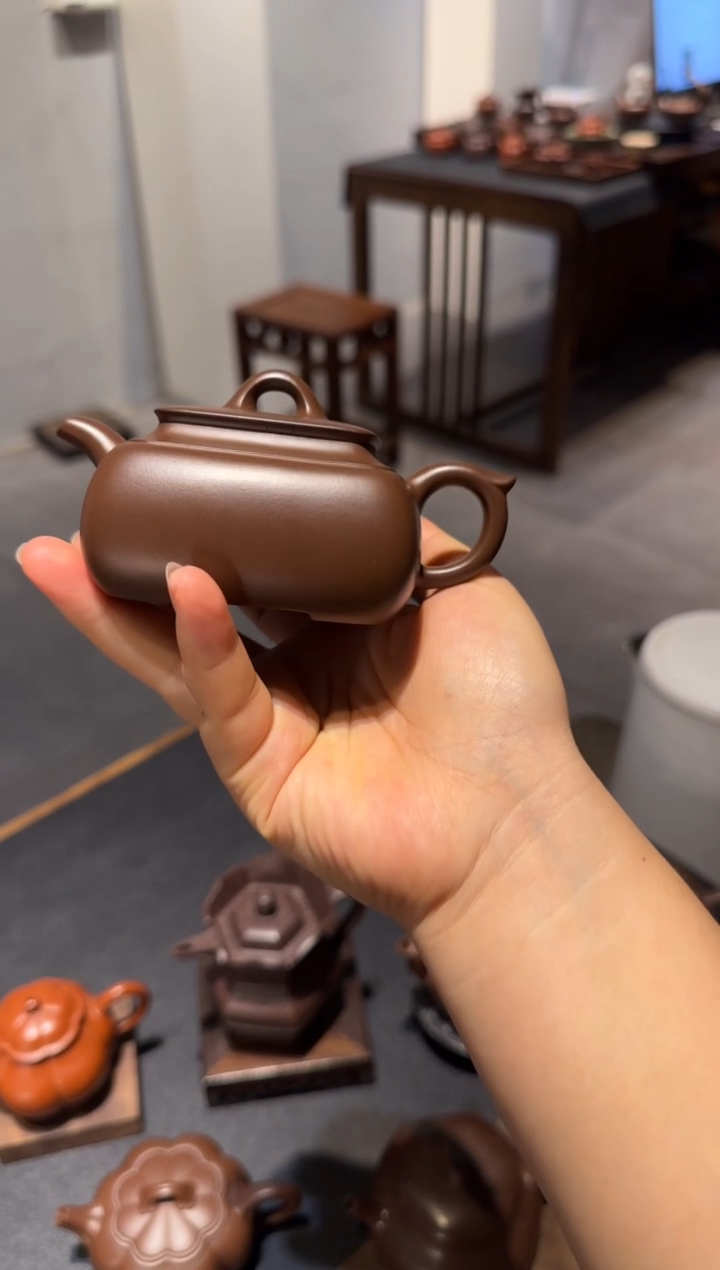 茶壶紫砂M****9长四方 紫砂壶