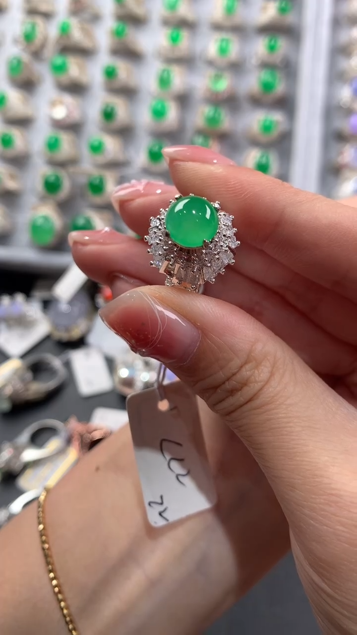 【闪购商品】定制翡翠未镶嵌缅甸A货翡翠 福利放漏款 2.24