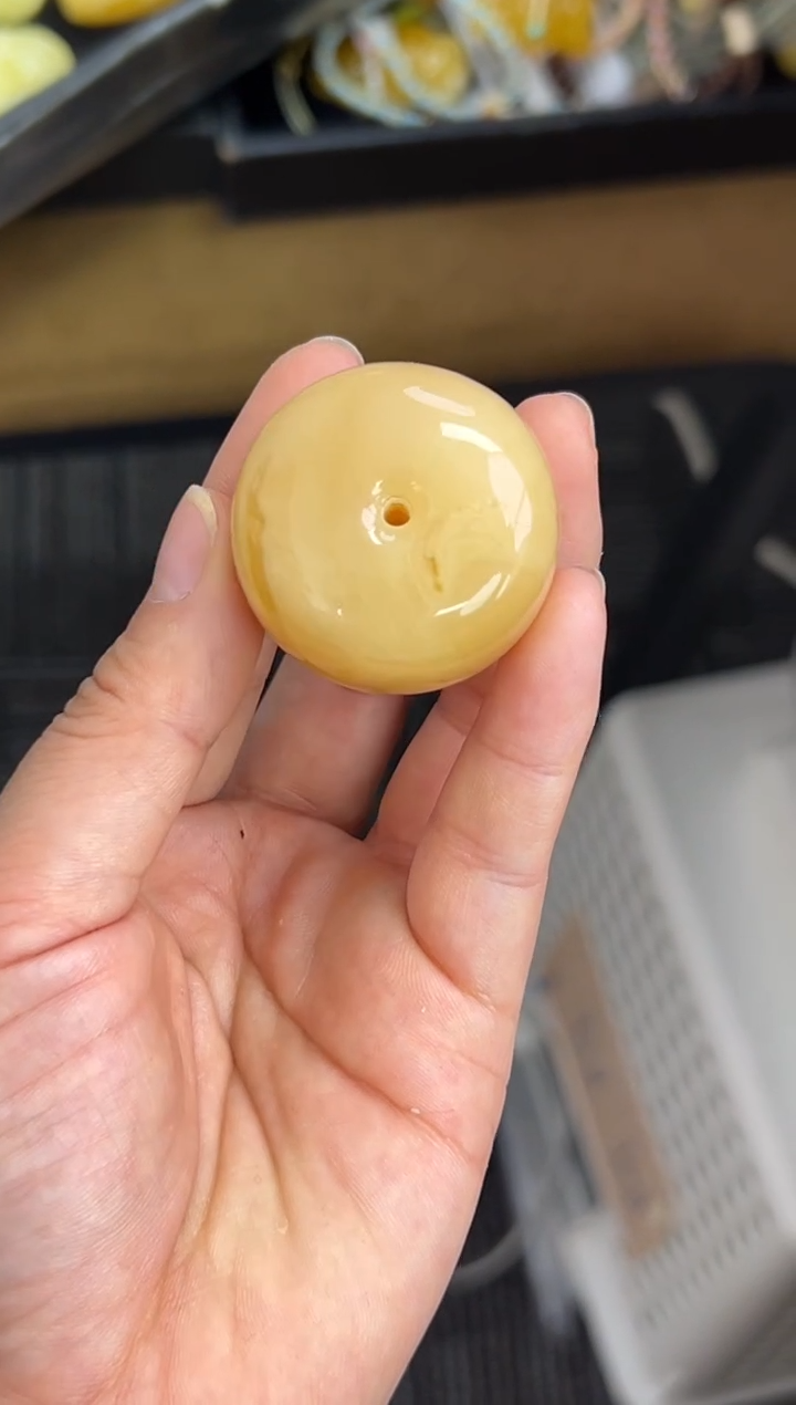 裸石琥珀未镶嵌琥珀蜜蜡吊坠