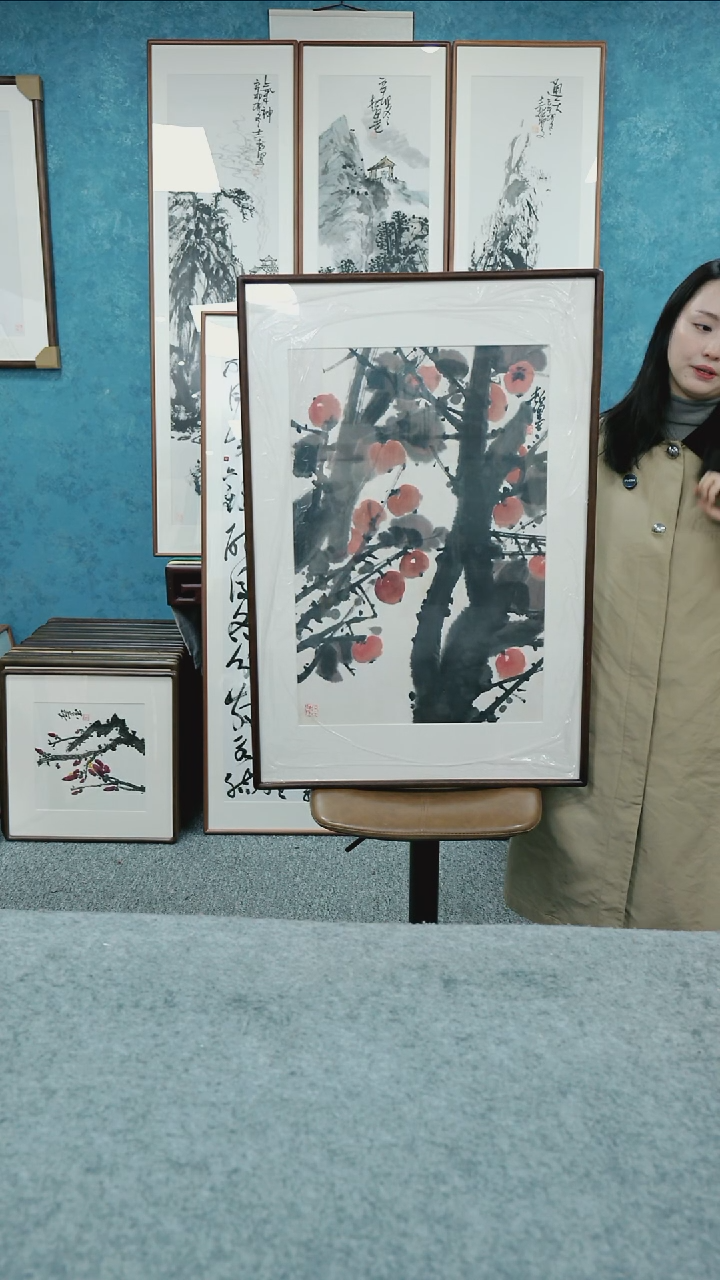 国画60*90郑志超老师花鸟