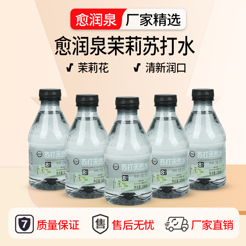 【四元带走一箱】茉莉苏打水300ml商务常备热销爆款夏天畅饮厂家供