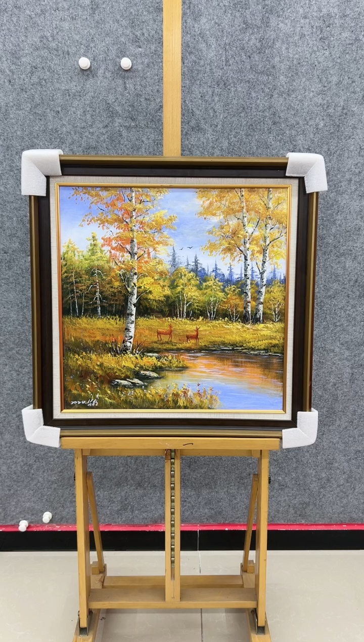 【闪购商品】绘画梁静-60*60-风景油画