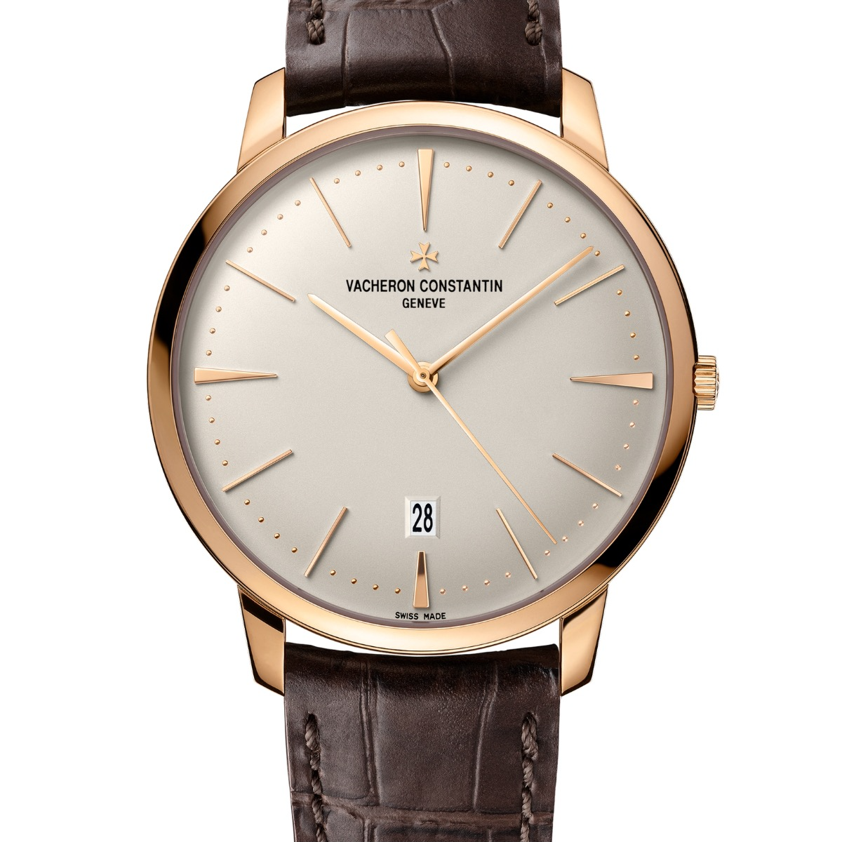 99新 Vacheron Constantin/江诗丹顿 传承85180/18K玫瑰金/40表径