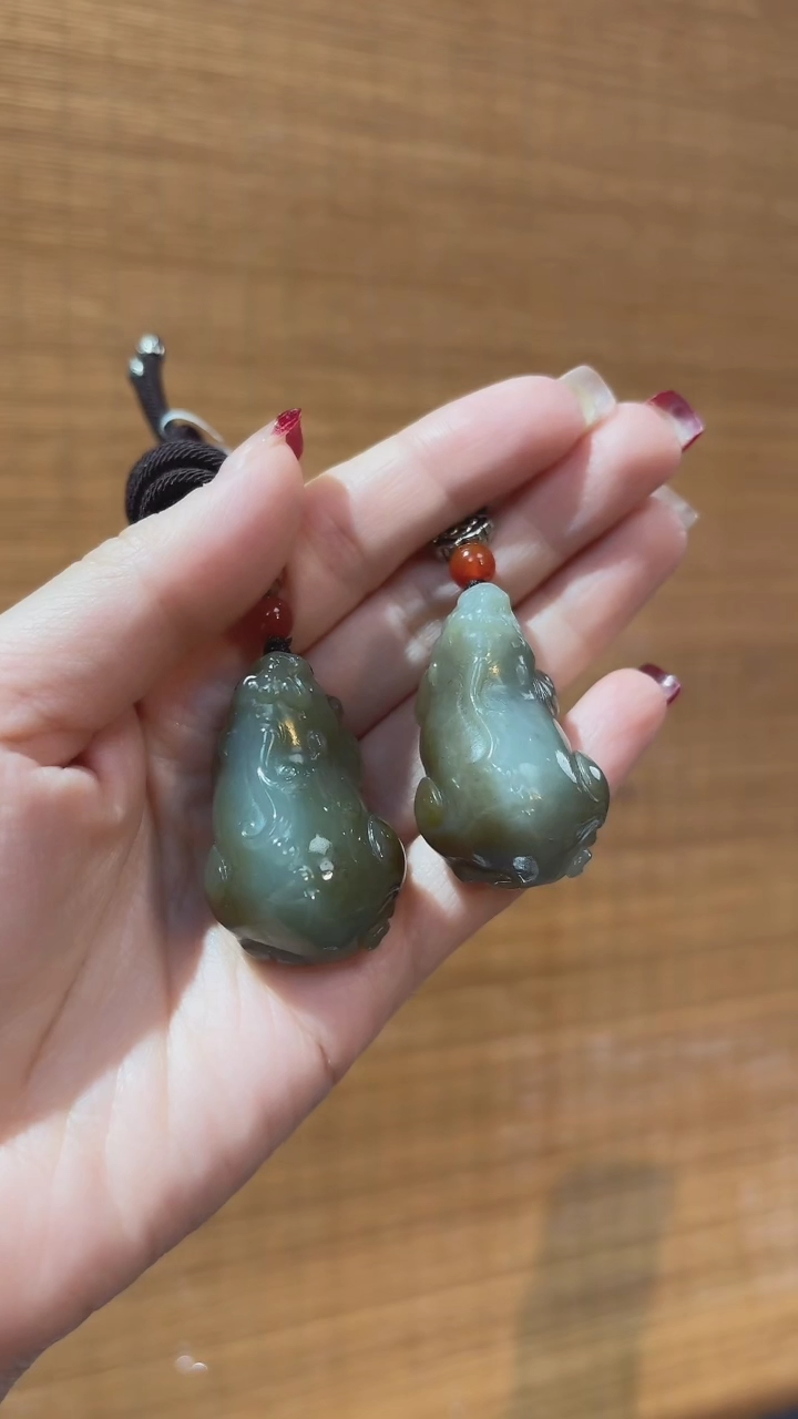 【闪购商品】和田玉吊坠未镶嵌貔貅多样性发货其中之一