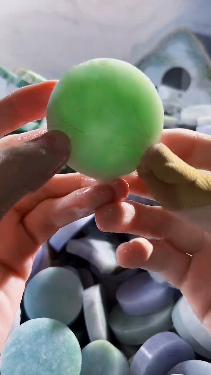 翡翠裸石缅甸翡翠A货文2453