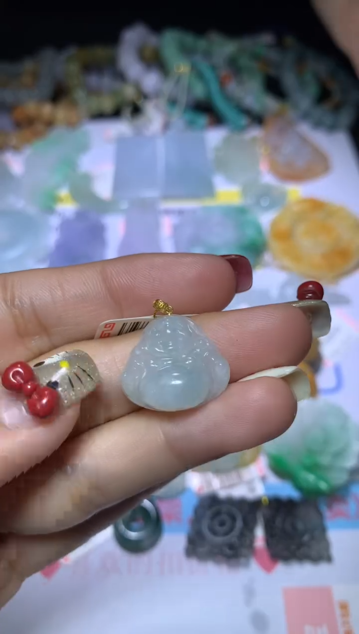 【闪购商品】翡翠挂件未镶嵌CXX001310