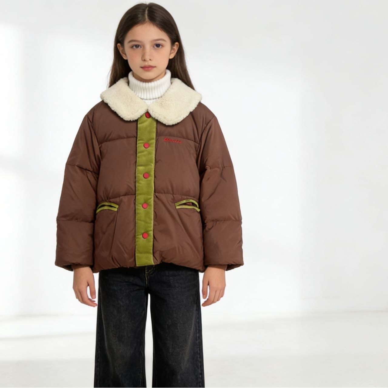 365高端专享冬款羽绒服咖色（林）