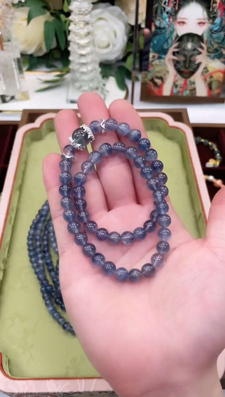 【闪购商品】水晶手链未镶嵌蓝萤石