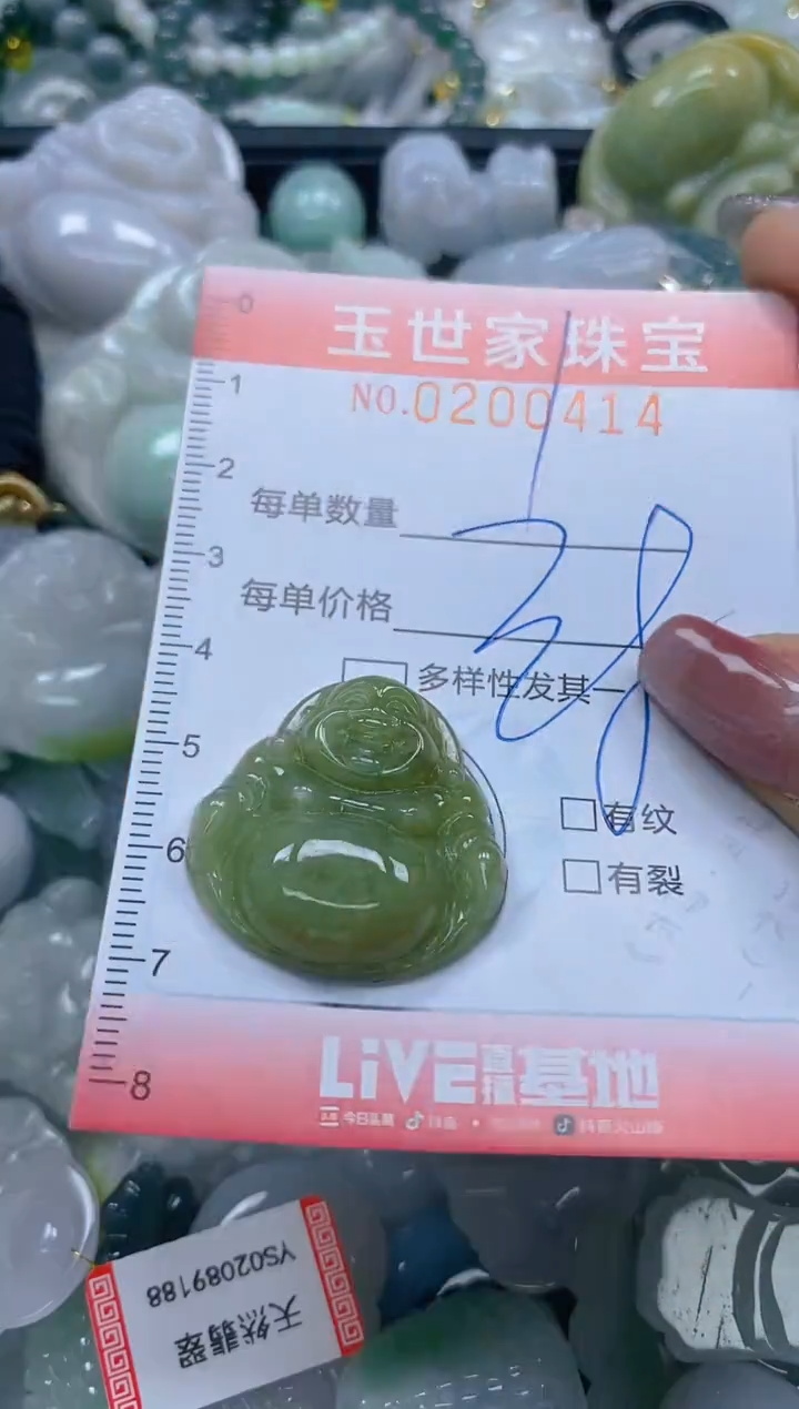 【闪购商品】翡翠颈饰未镶嵌闪购0200414