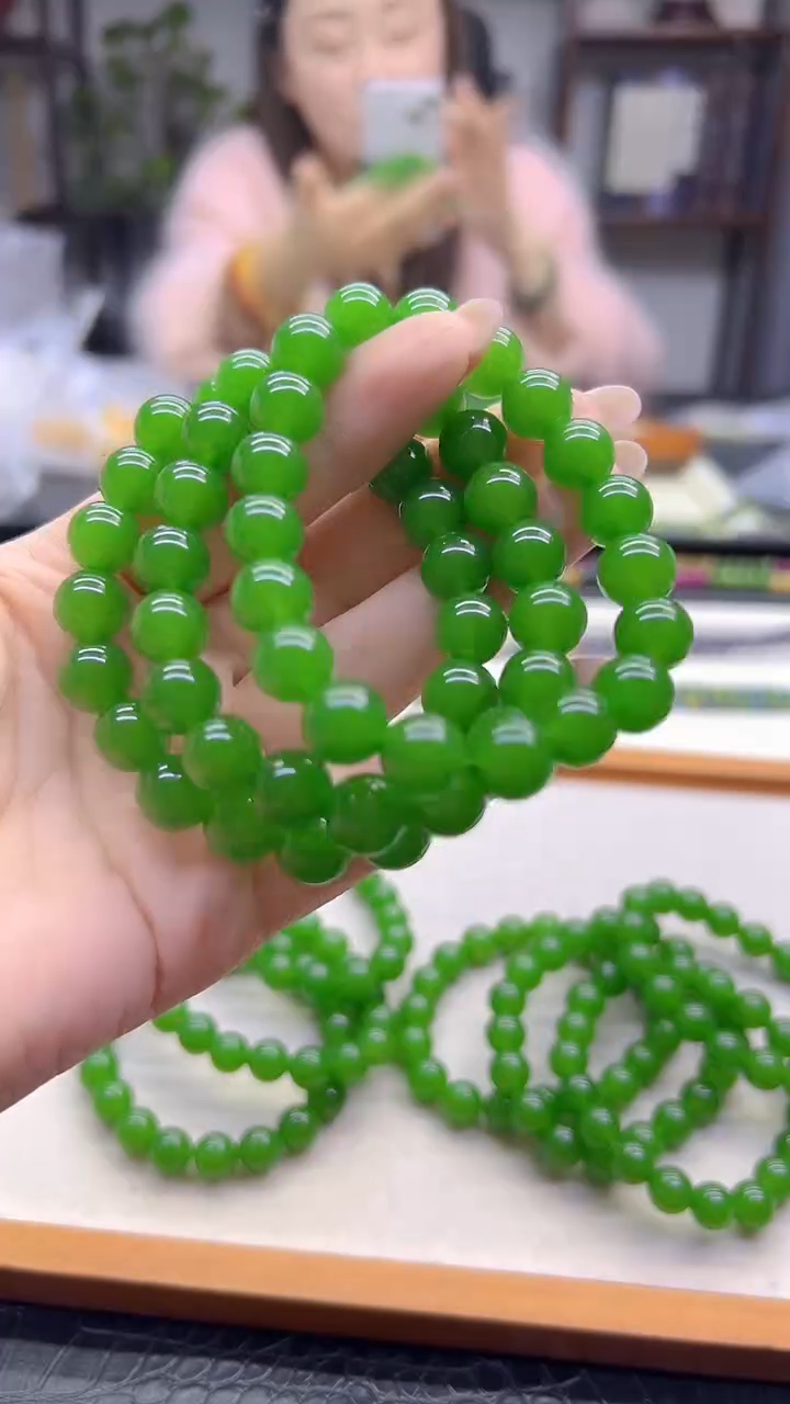 未镶嵌手链和田玉DIY款S855