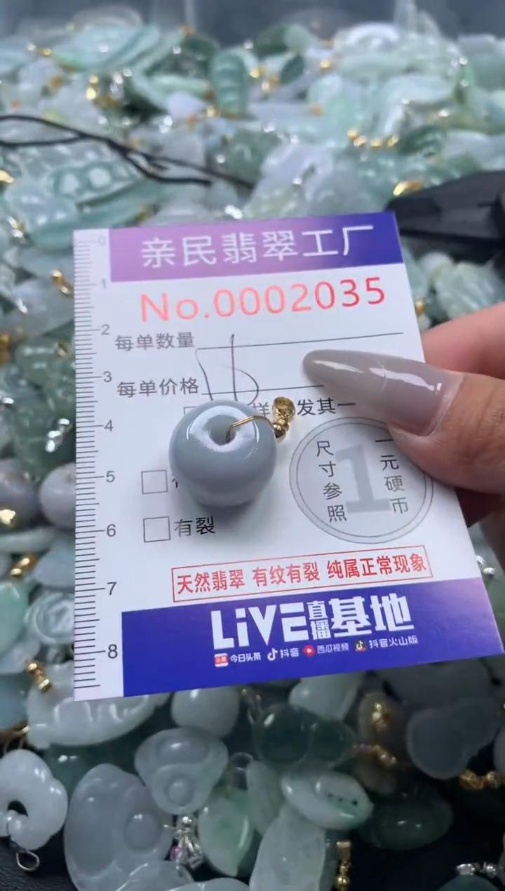 颈饰未镶嵌翡翠2035