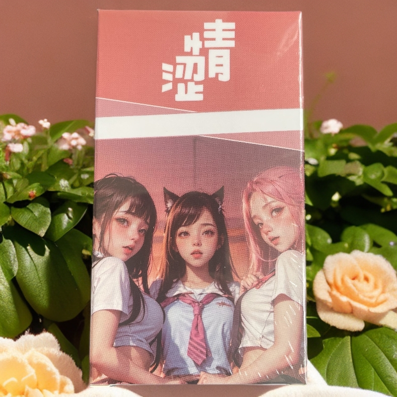 福利款【青涩】九宫格性感美女卡牌 盲盒 代拆 