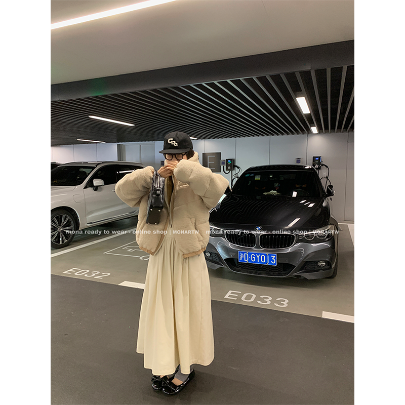 【Mona张绮贤】MONA白鸭绒羽绒服女 OA236407-2