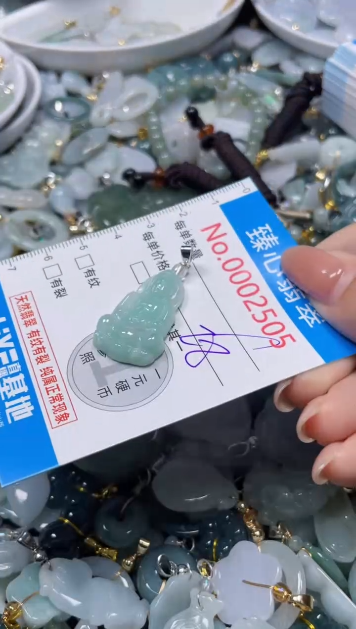 颈饰未镶嵌翡翠2505