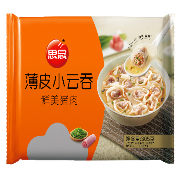 思念薄皮小云吞鲜美猪肉305g