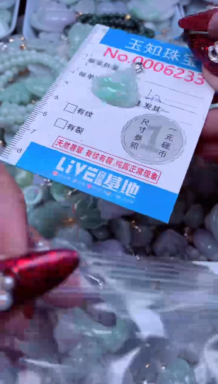 吊坠(不含链)未镶嵌翡翠6223