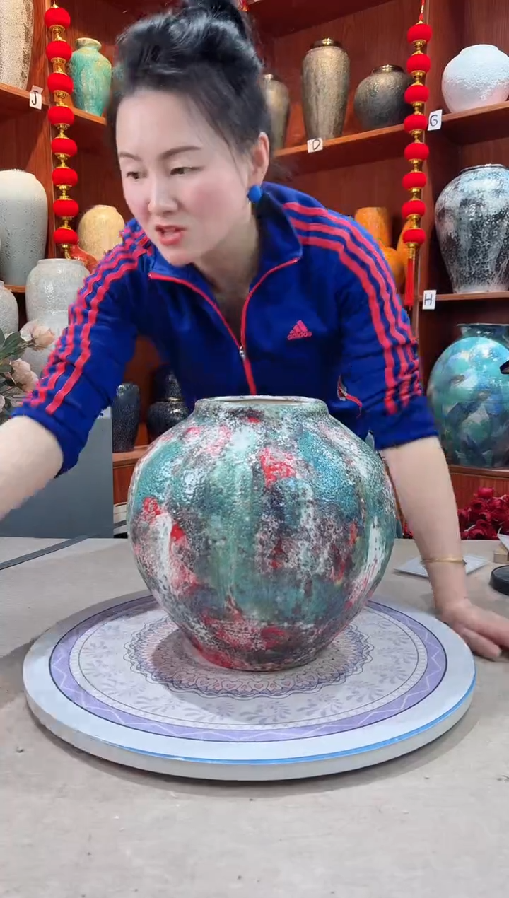 【闪购商品】瓶陶瓷花瓶 无花        