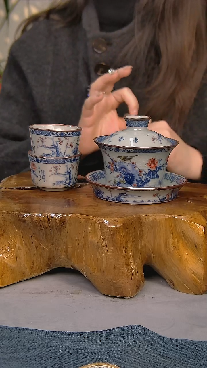 【闪购商品】简装家用款3件套 陶瓷家用茶具系列