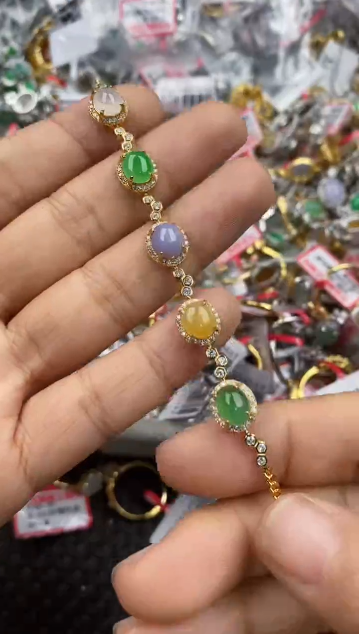 银S925镶嵌戒指翡翠111                       4