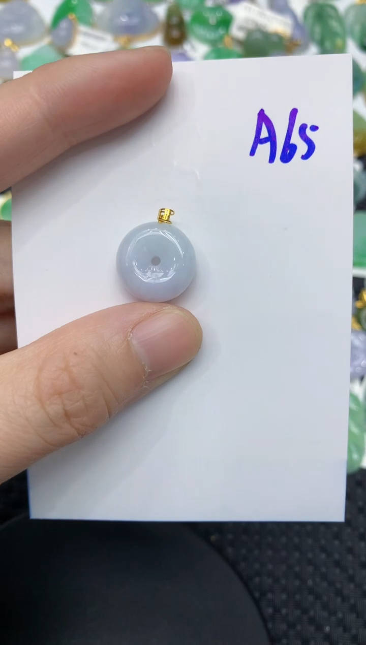 【闪购商品】翡翠颈饰18K金镶嵌11111111111