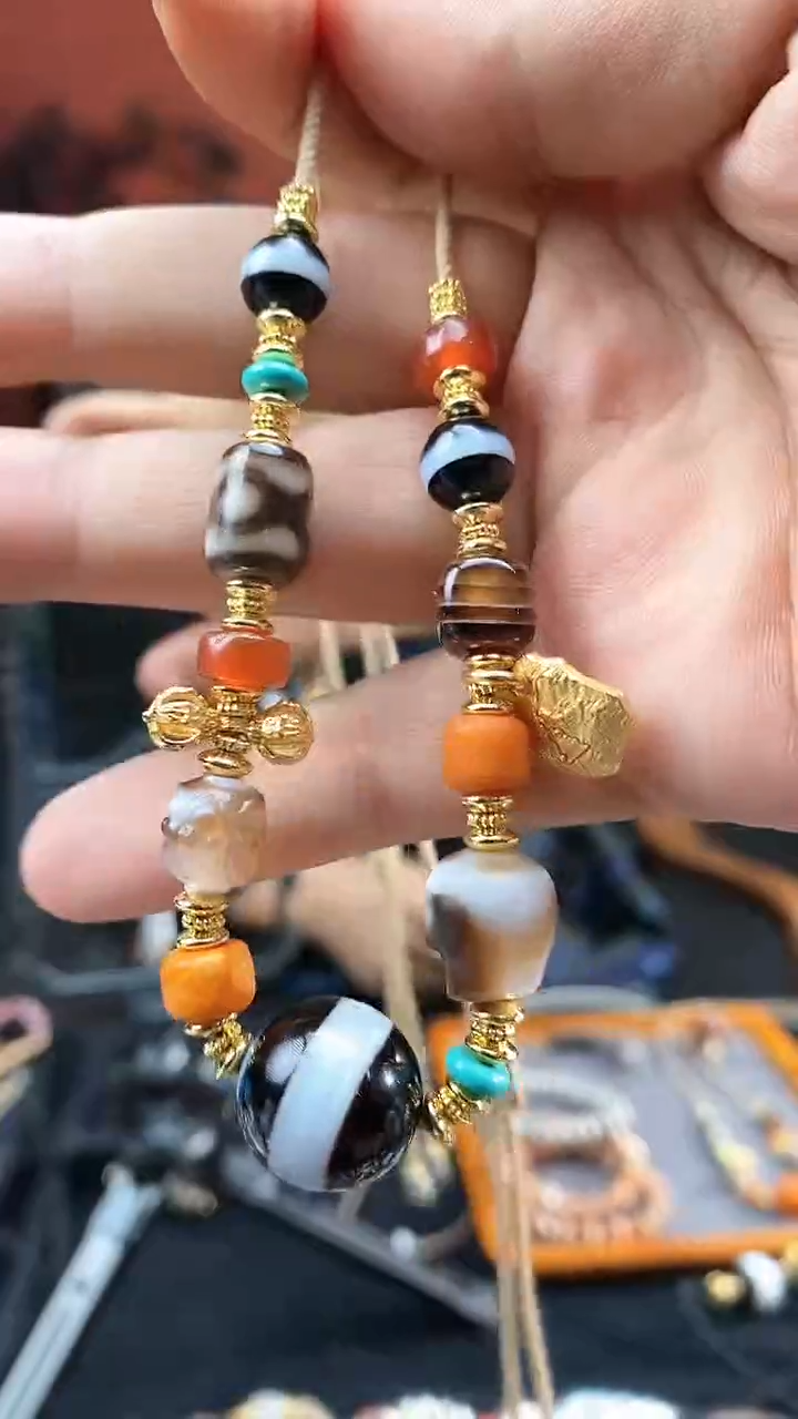 【闪购商品】玛瑙/玉髓22银S925镀金镶嵌0126-