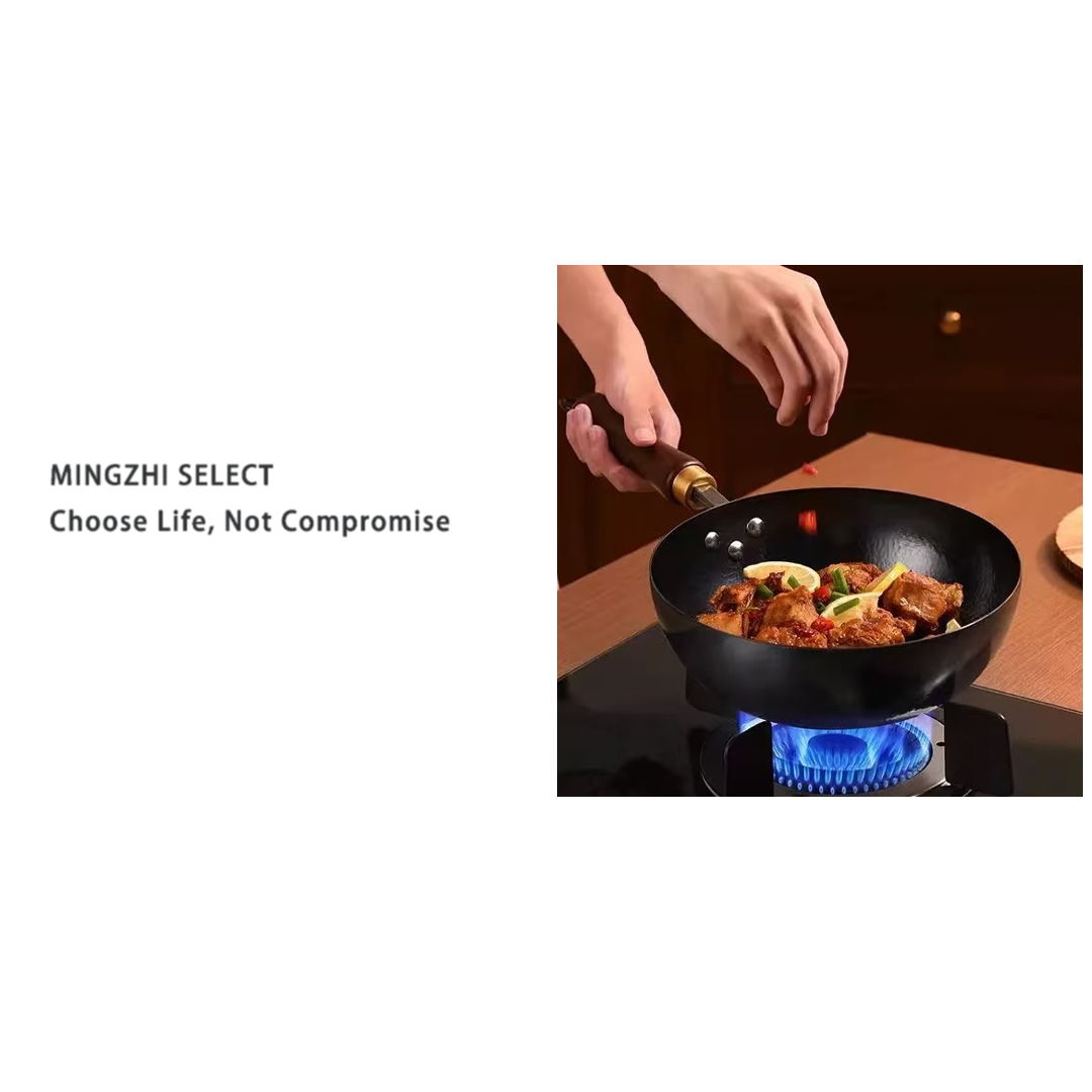 4475    炒菜炒锅煎炸精熟铁锅