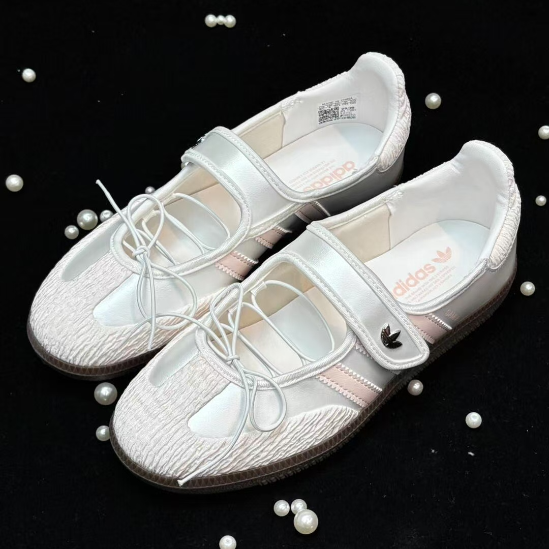 Adidas三叶草samba jane舒适百搭玛丽珍鞋运动鞋 JR4482