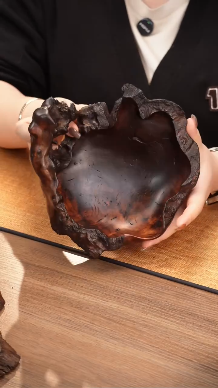 9号云小屋紫柚木果盘