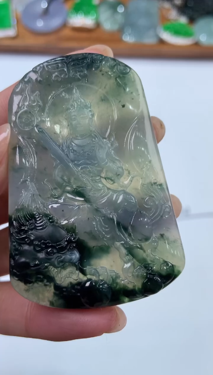 【闪购商品】翡翠未镶嵌颈饰2206934  