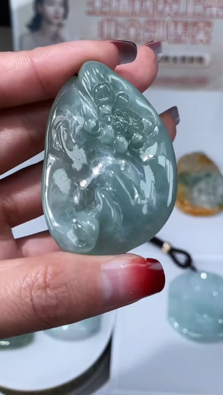 【闪购商品】定制翡翠未镶嵌不退不换CMH1件-A