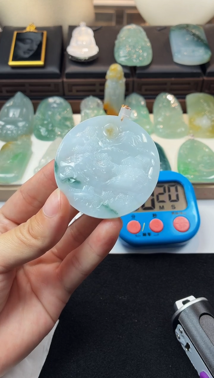 未镶嵌定制翡翠不*君毛货不退不换