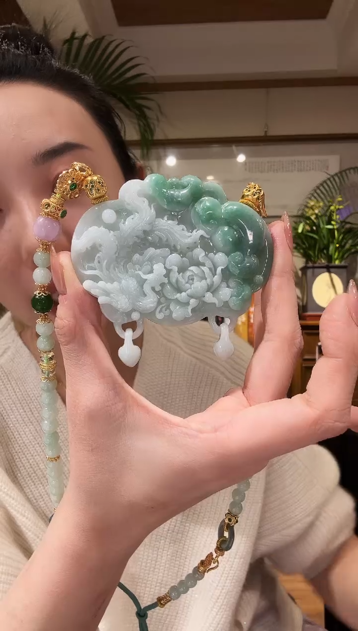 【闪购商品】翡翠颈饰未镶嵌国风