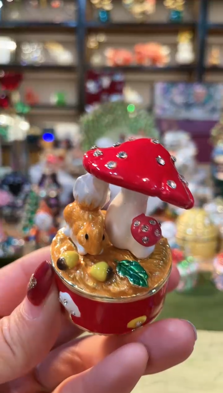 【闪购商品】珐琅彩精致首饰盒