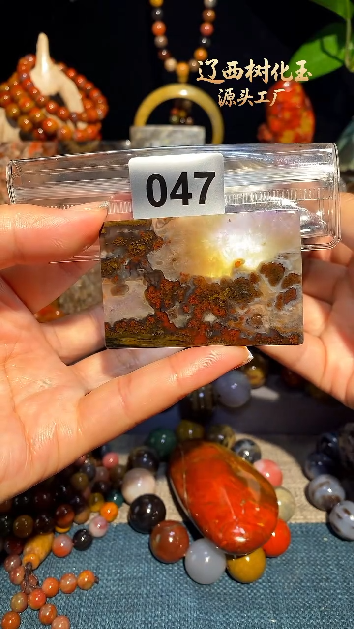 未镶嵌-硅化玉天然北票硅化玉吊坠